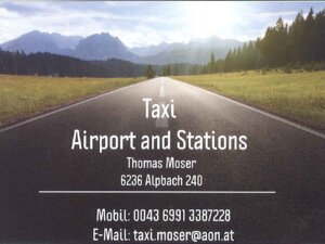 Taxi Thomas Moser Alpbach | © Taxi Thomas Moser